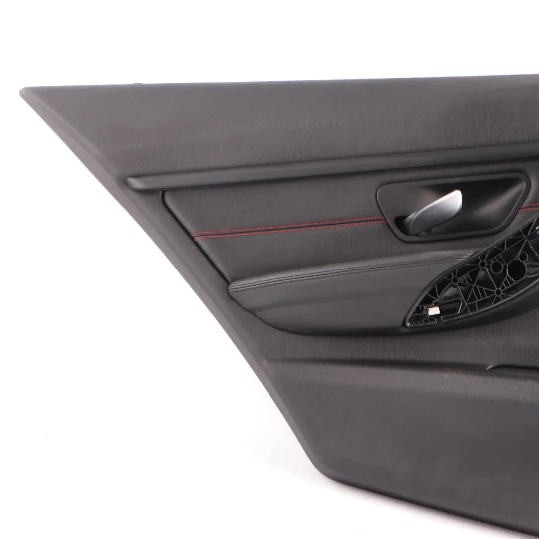 Door Card BMW F30 F31 Rear Left N/S Door Trim Panel Lining Leather Dakota Black