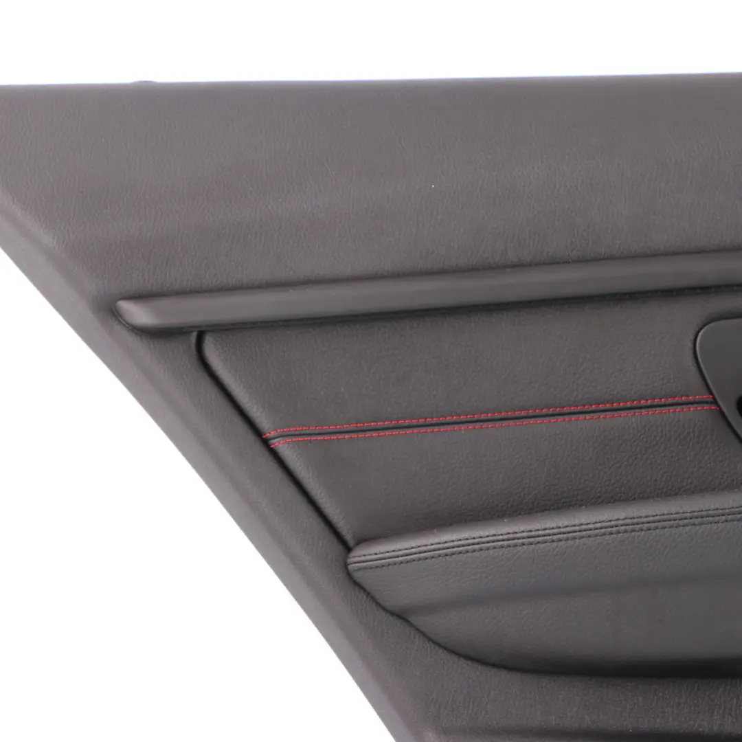 Door Card BMW F30 F31 Rear Left N/S Door Trim Panel Lining Leather Dakota Black