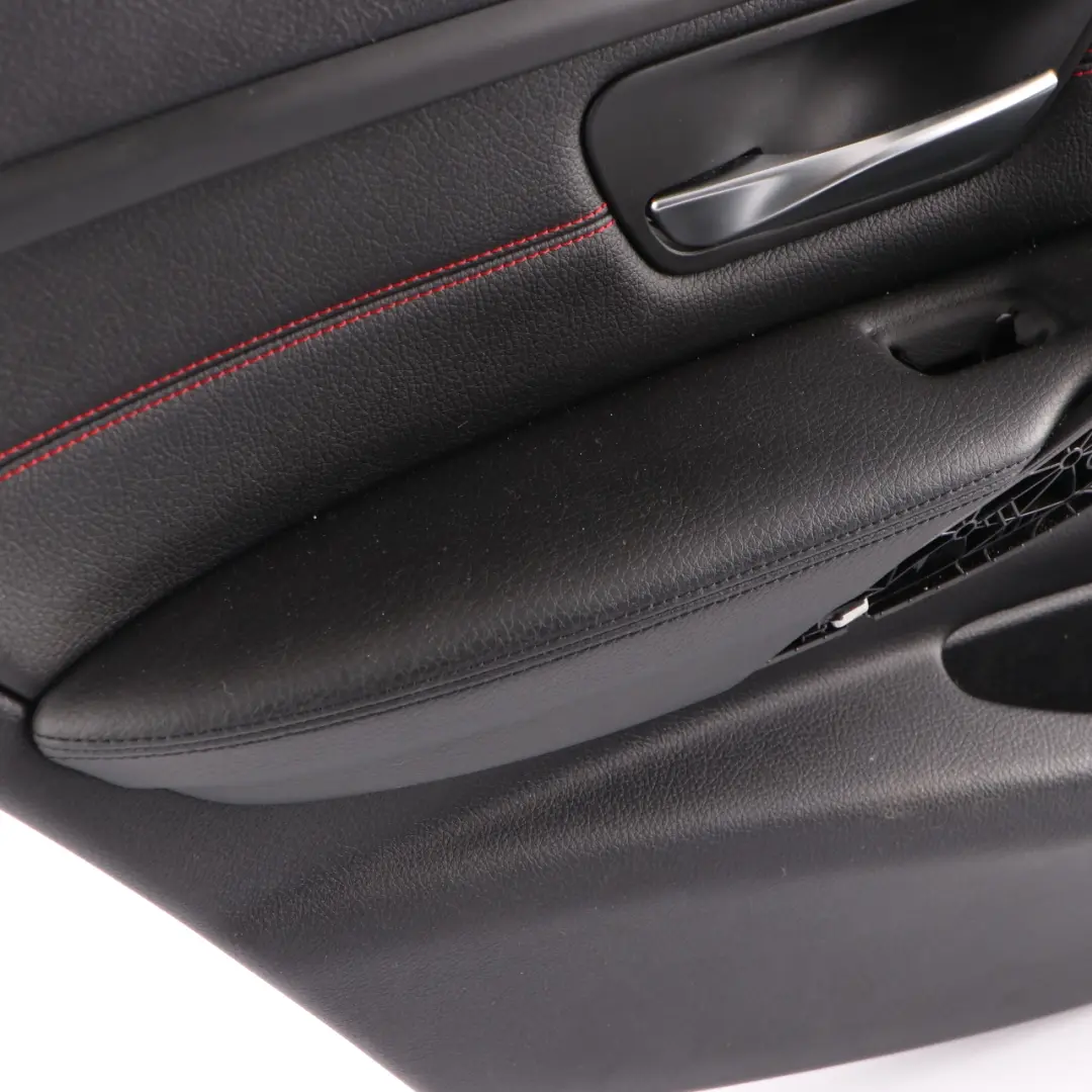 Door Card BMW F30 F31 Rear Left N/S Door Trim Panel Lining Leather Dakota Black