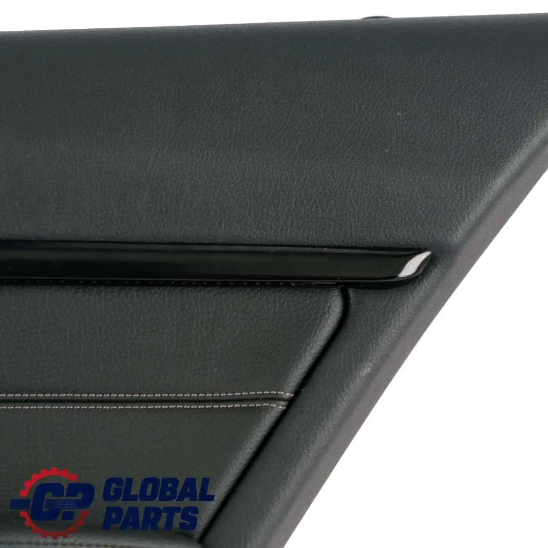 BMW 3 Series F30 F31 Rear Right O/S Door Card Lining Panel Leather Black Oyster
