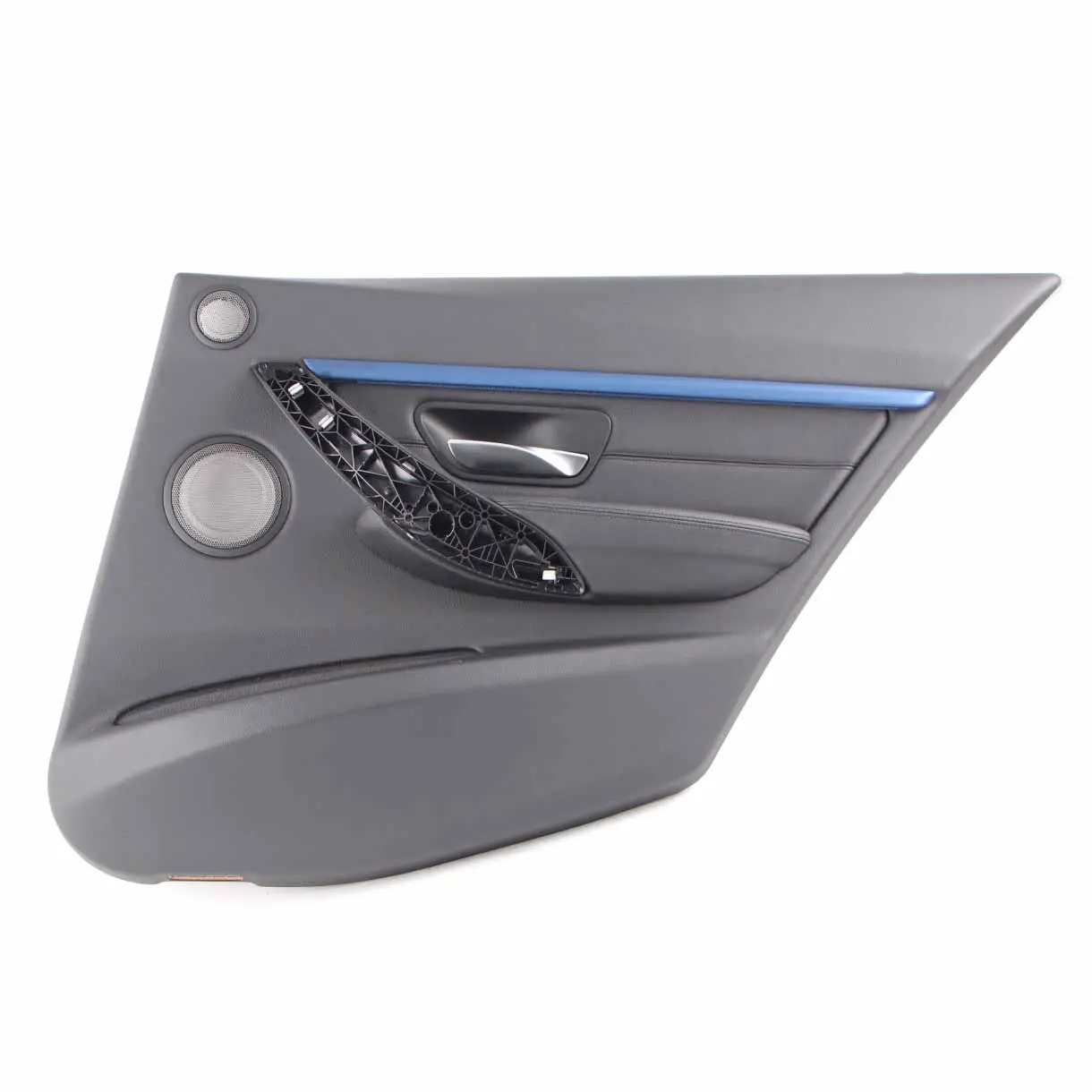 BMW F30 F31 Door Card Rear Right O/S Door Lining Panel Leather Dakota Black