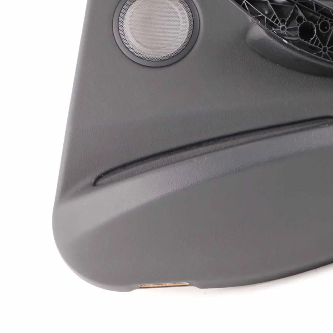 BMW F30 F31 Door Card Rear Right O/S Door Lining Panel Leather Dakota Black