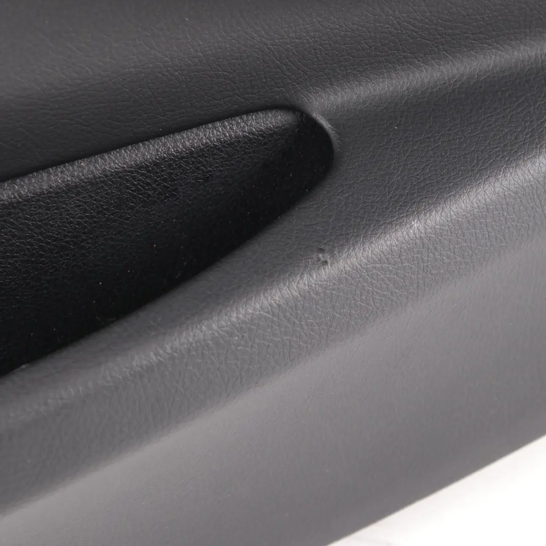 BMW F30 F31 Door Card Rear Right O/S Door Lining Panel Leather Dakota Black