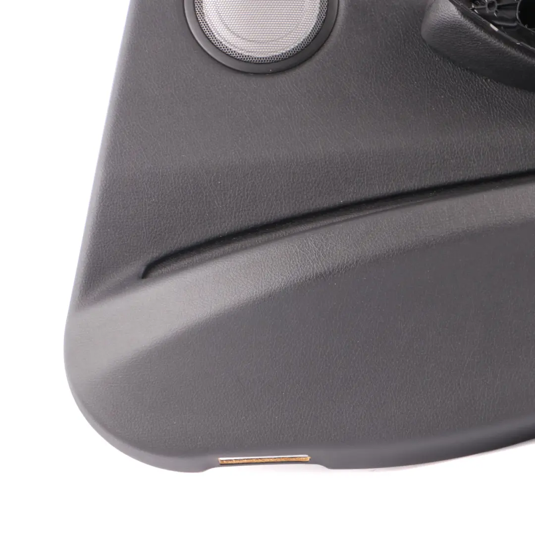 BMW F30 F31 Rear Right O/S Door Card Lining Panel Leather Dakota Black
