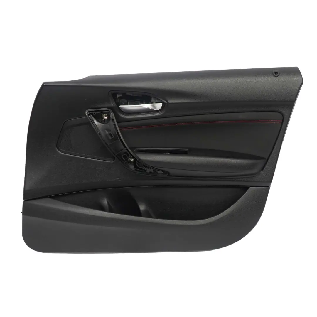 BMW F20 Door Card  Front Right O/S Lining Cloth Fabric Anthracite Red