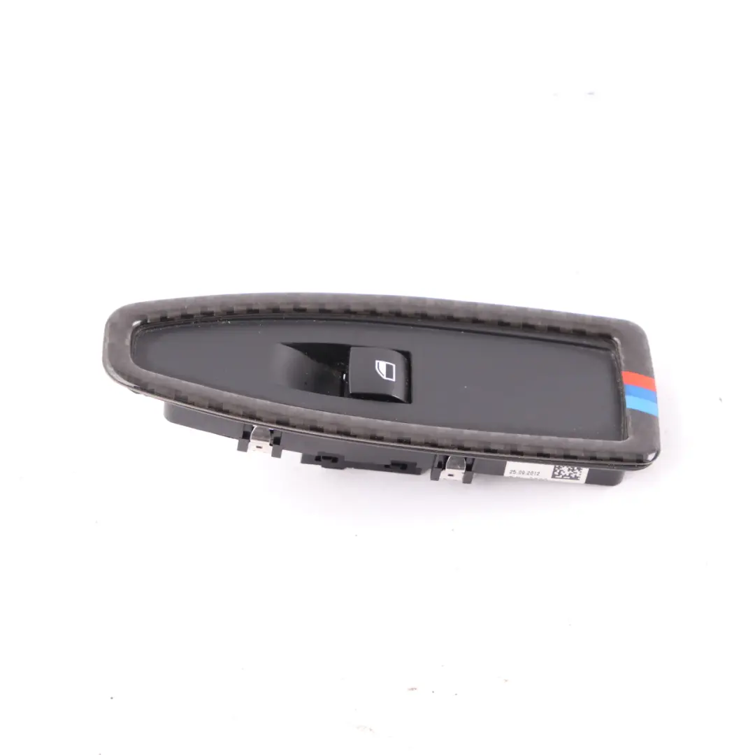 BMW F20 F30 F31 Power Window Switch Panel Finisher Black M Carbon Look 9208107