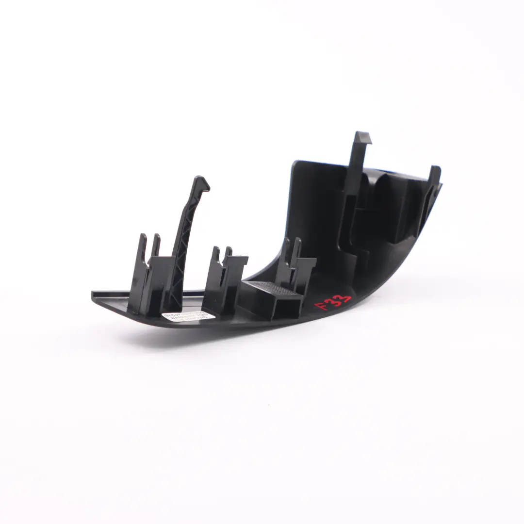 BMW F12 F13 F06 F33 F83 Asiento Panel Cubierta Delantera Derecha Negro 7284016