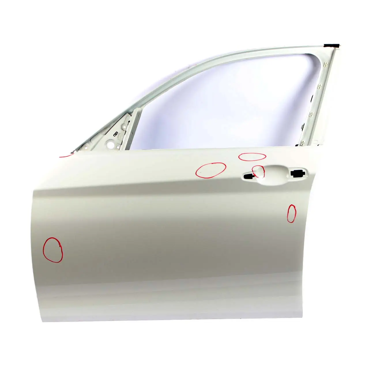 BMW 1 F20 2 Front Left Door N/S Alpinweiss 3 Alpine White - 300