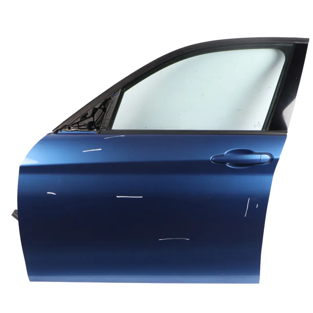 Door Front Left N/S BMW F20 Estorilblau Estoril Blue 2 Metallic - B45