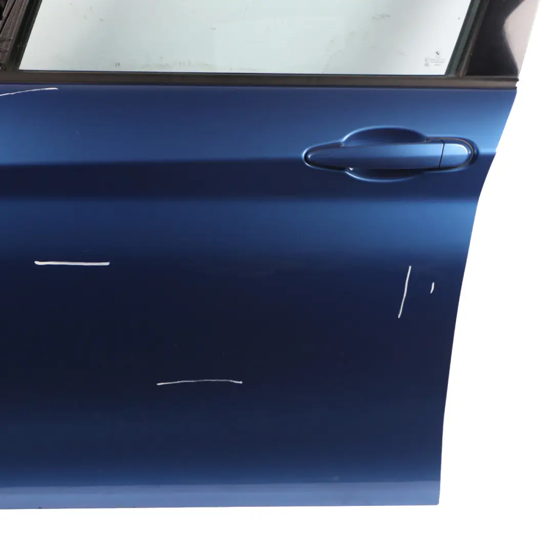 Door Front Left N/S BMW F20 Estorilblau Estoril Blue 2 Metallic - B45