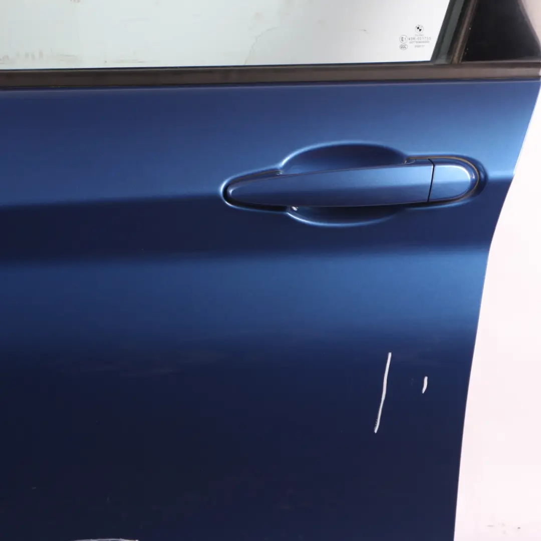 Door Front Left N/S BMW F20 Estorilblau Estoril Blue 2 Metallic - B45