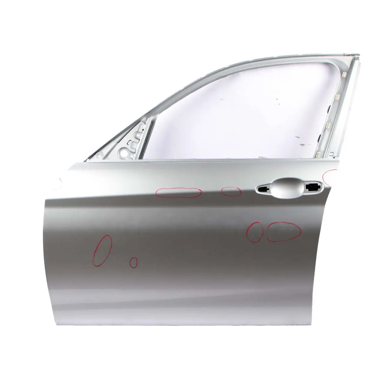 BMW 1 F20 Front Left Door N/S Glaciersilber Glacier Silver Metallic - A83