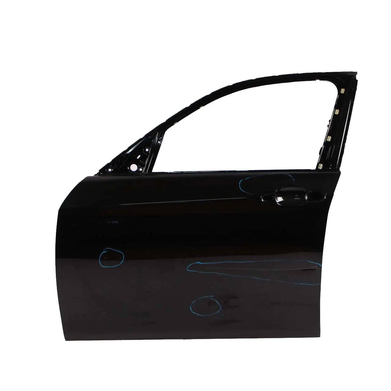 BMW 1 F20 Front Left Door N/S Schwarz 2 Jet Black - 668