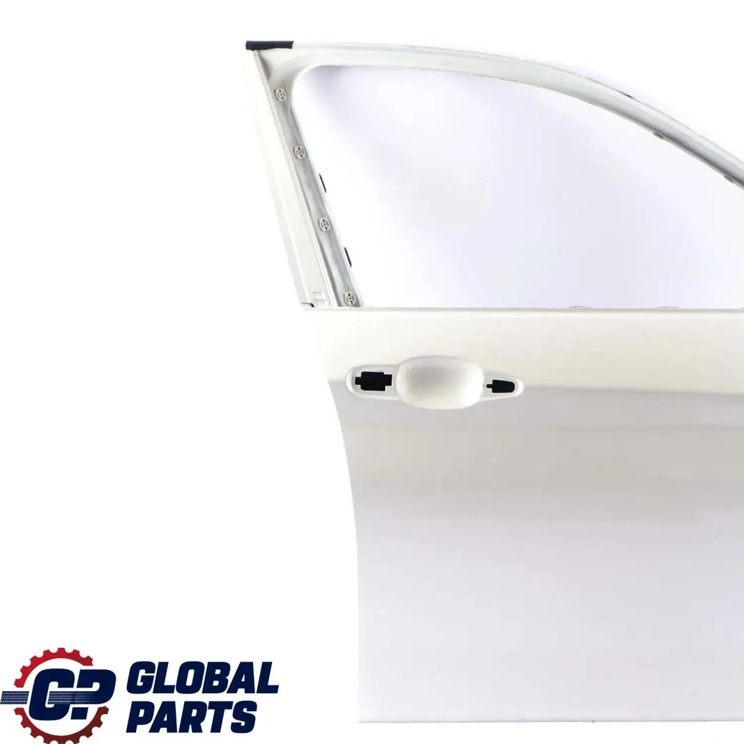 BMW 1 F20 Front Right Door O/S Mineralweiss Mineral White Metallic - A96