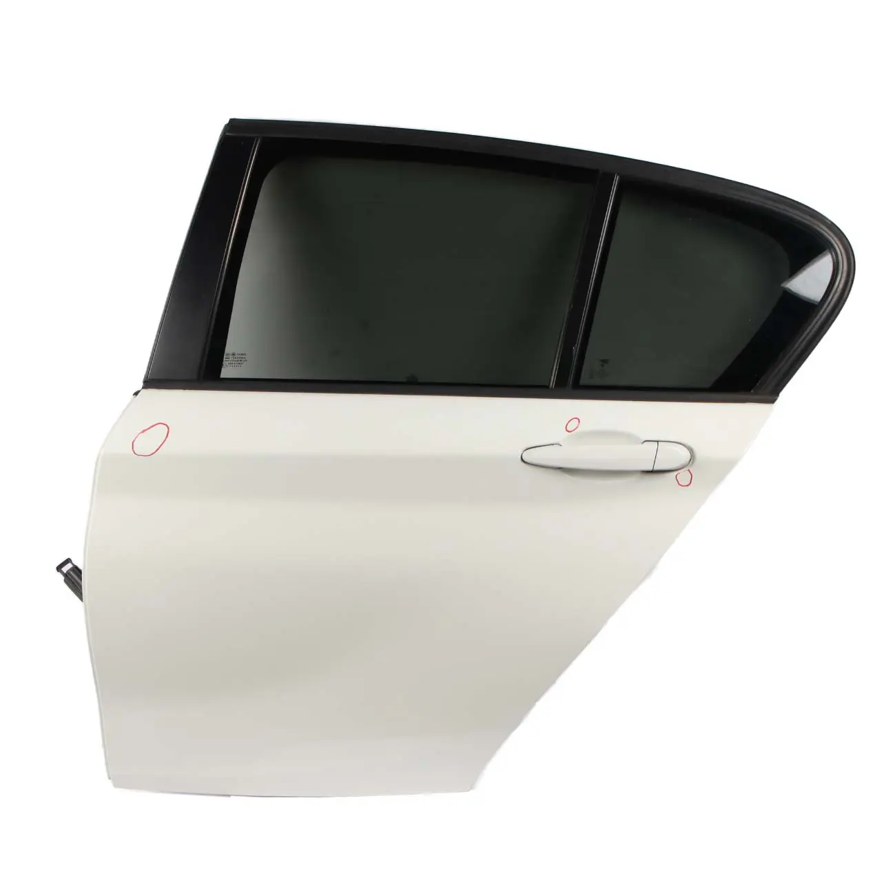 BMW F20 Rear Left Door N/S Alpinweiss 3 Alpine White - 300