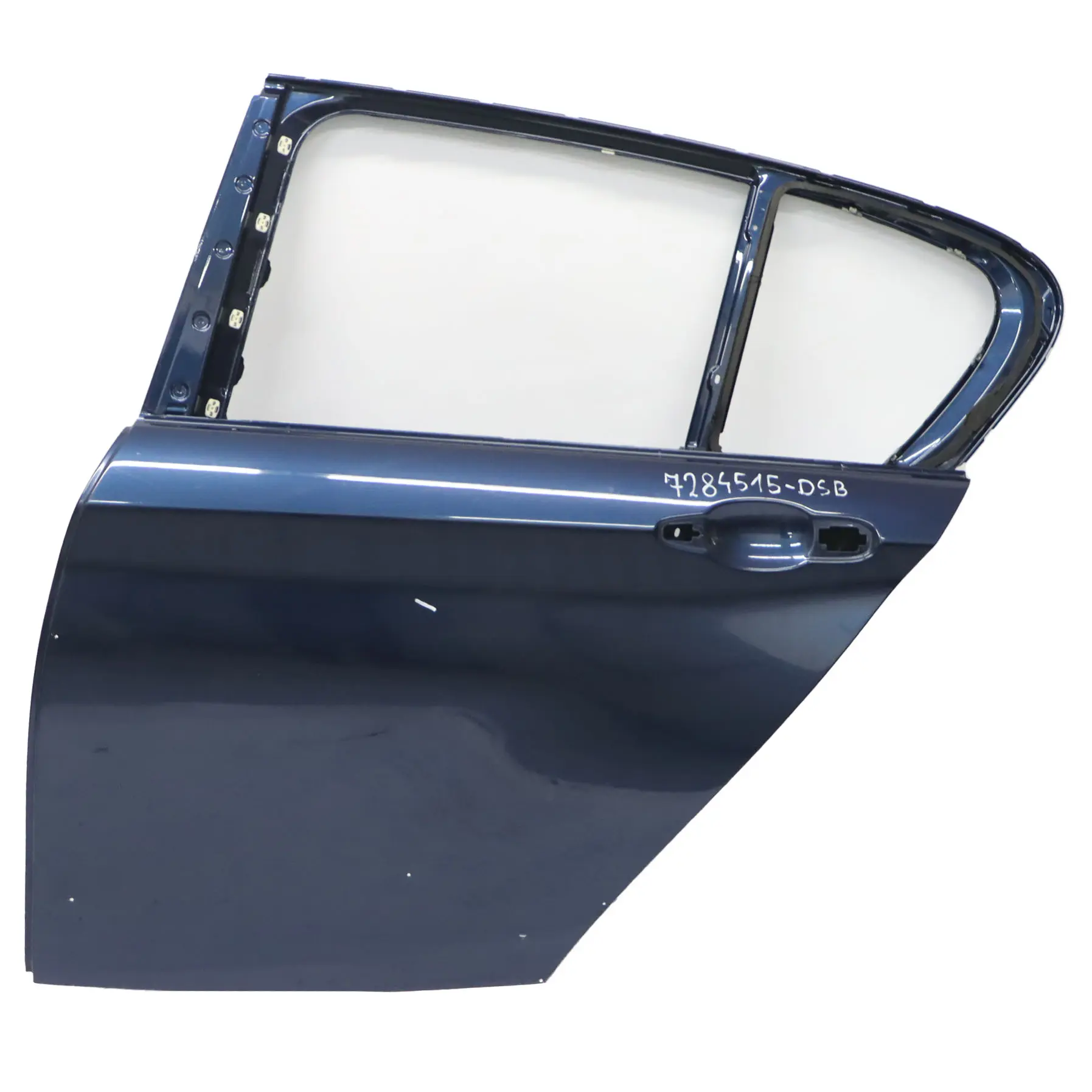 BMW F20 Door Rear Left N/S Tiefseeblau Deep Sea Blue Metallic - A76