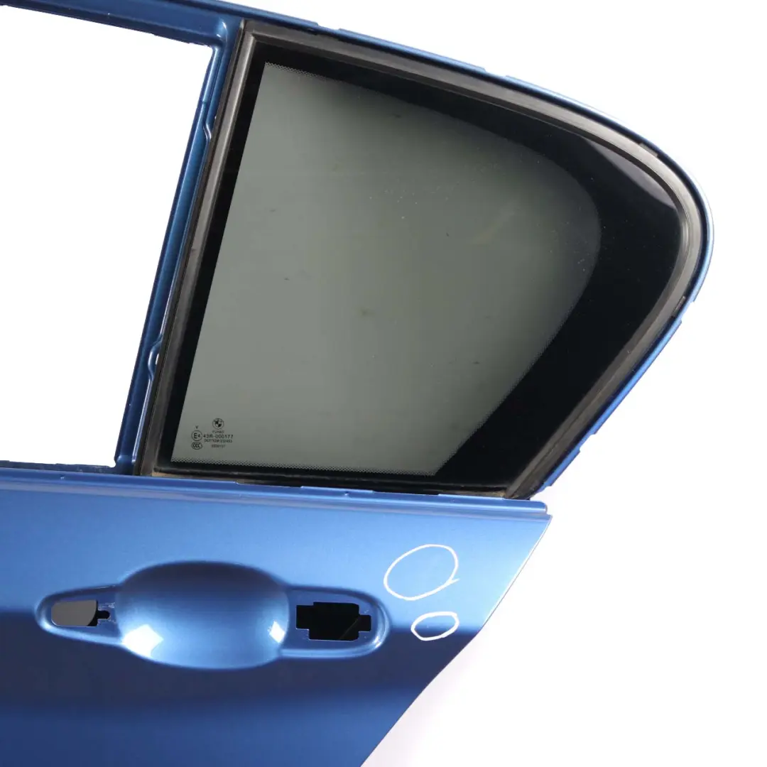 BMW 1 Series F20 Rear Left Door N/S Estorilblau Estoril Blue 2 Metallic - B45