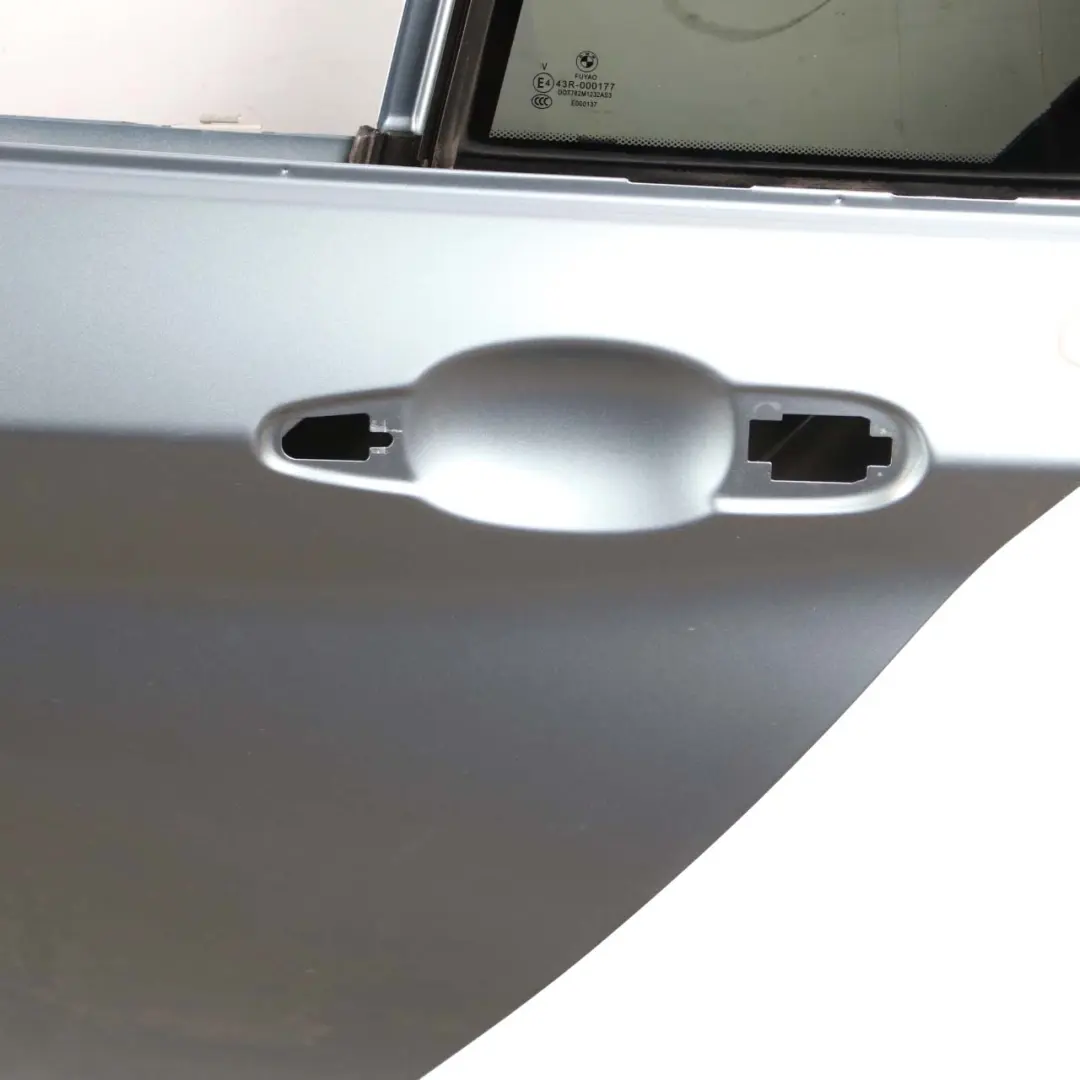 BMW 1 F20 Rear Left Door N/S Liquid Blue Metallic - B40