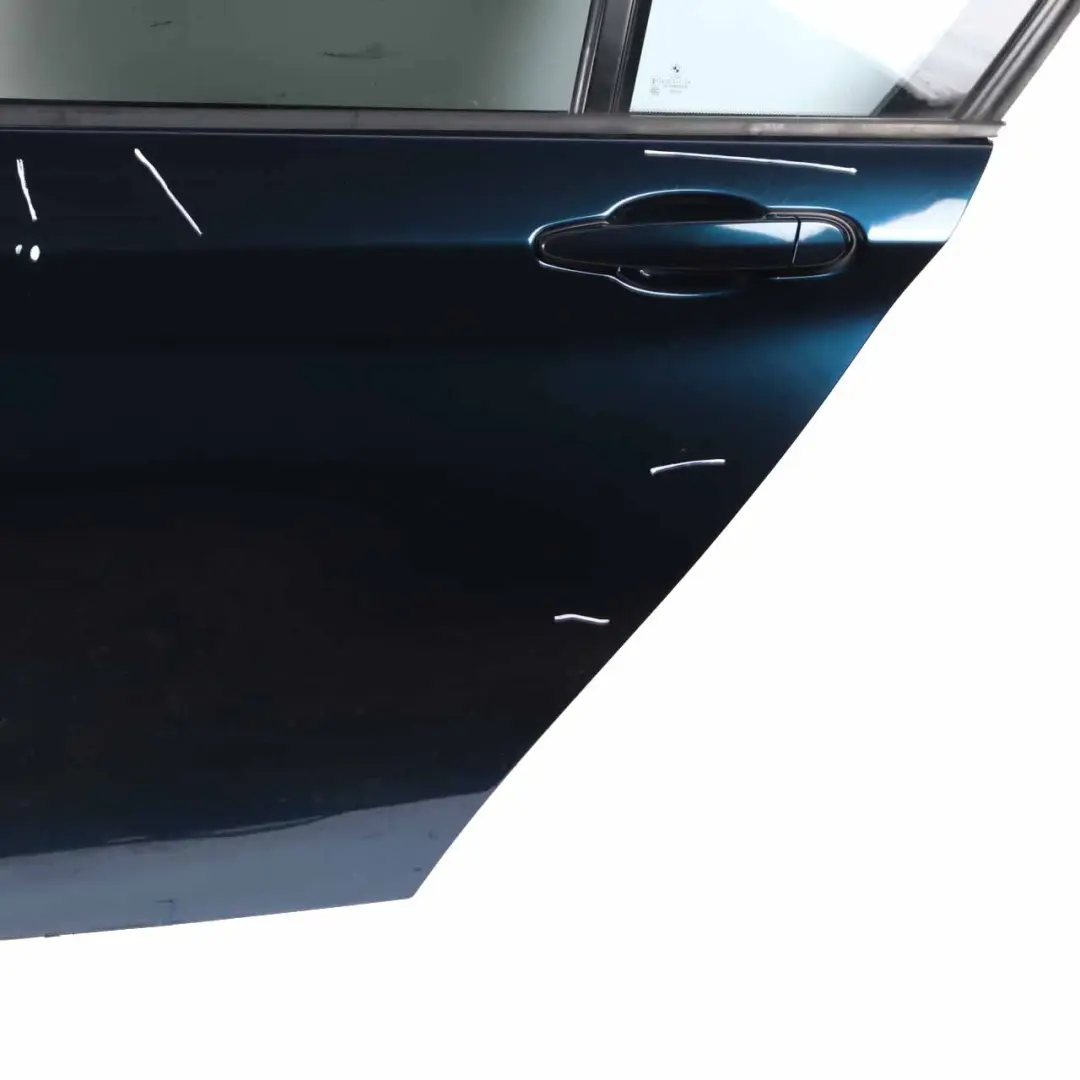 BMW F20 Door Shell Rear Left N/S Midnight Blue Metallic - B38