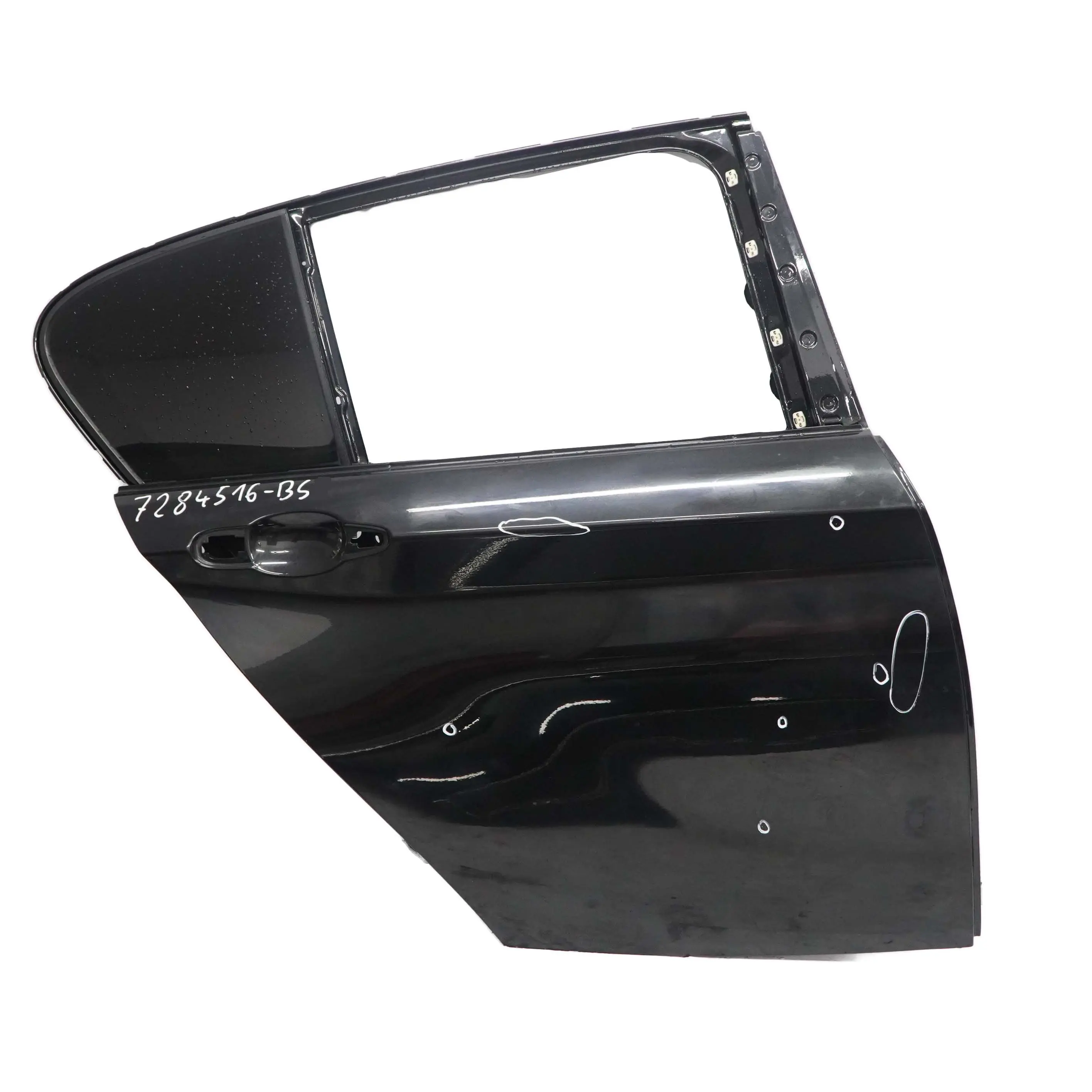 BMW 1 F20 Rear Right Door O/S Black Sapphire Metallic - 475