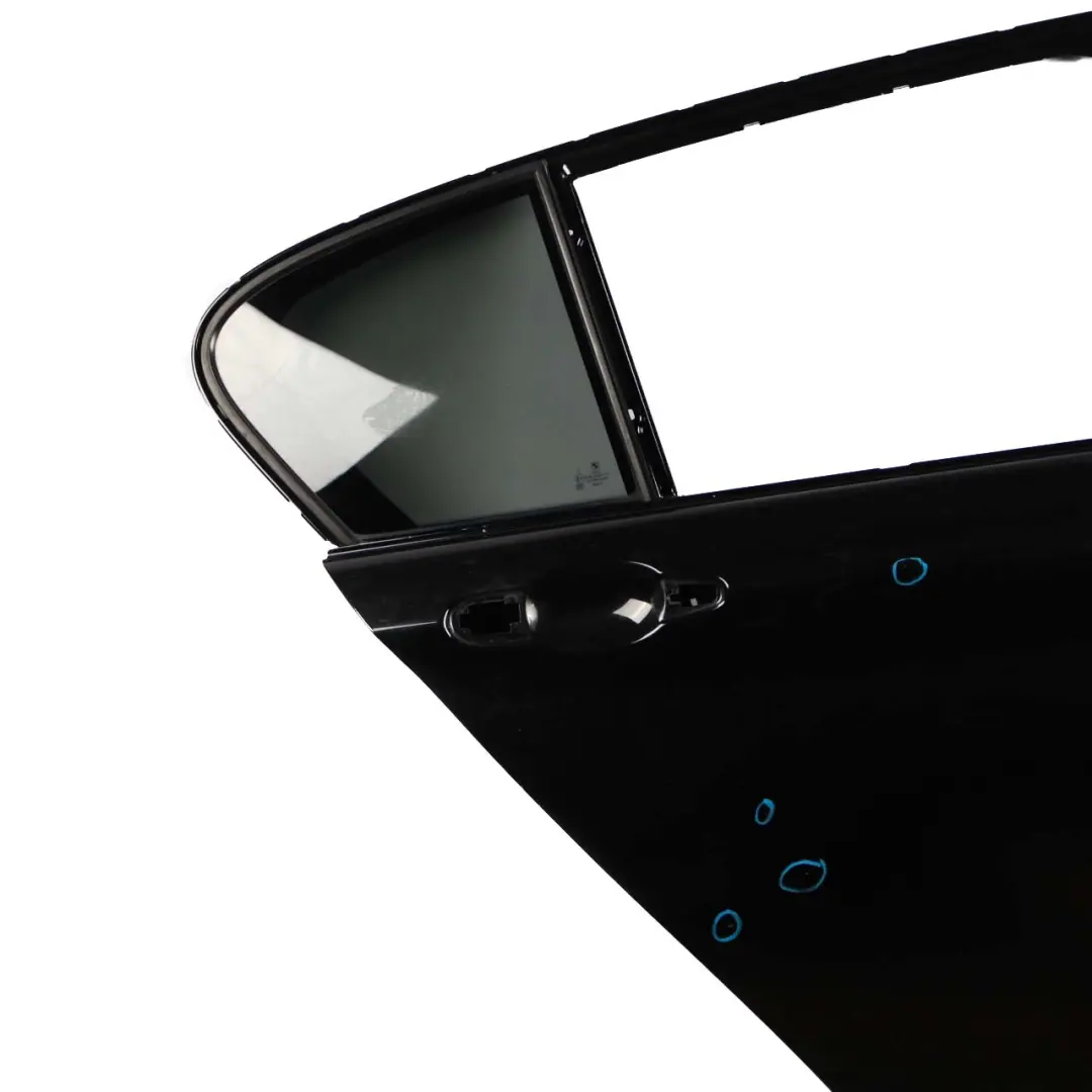 BMW 1 Series F20 Rear Right Door O/S Schwarz 2 Black - 668