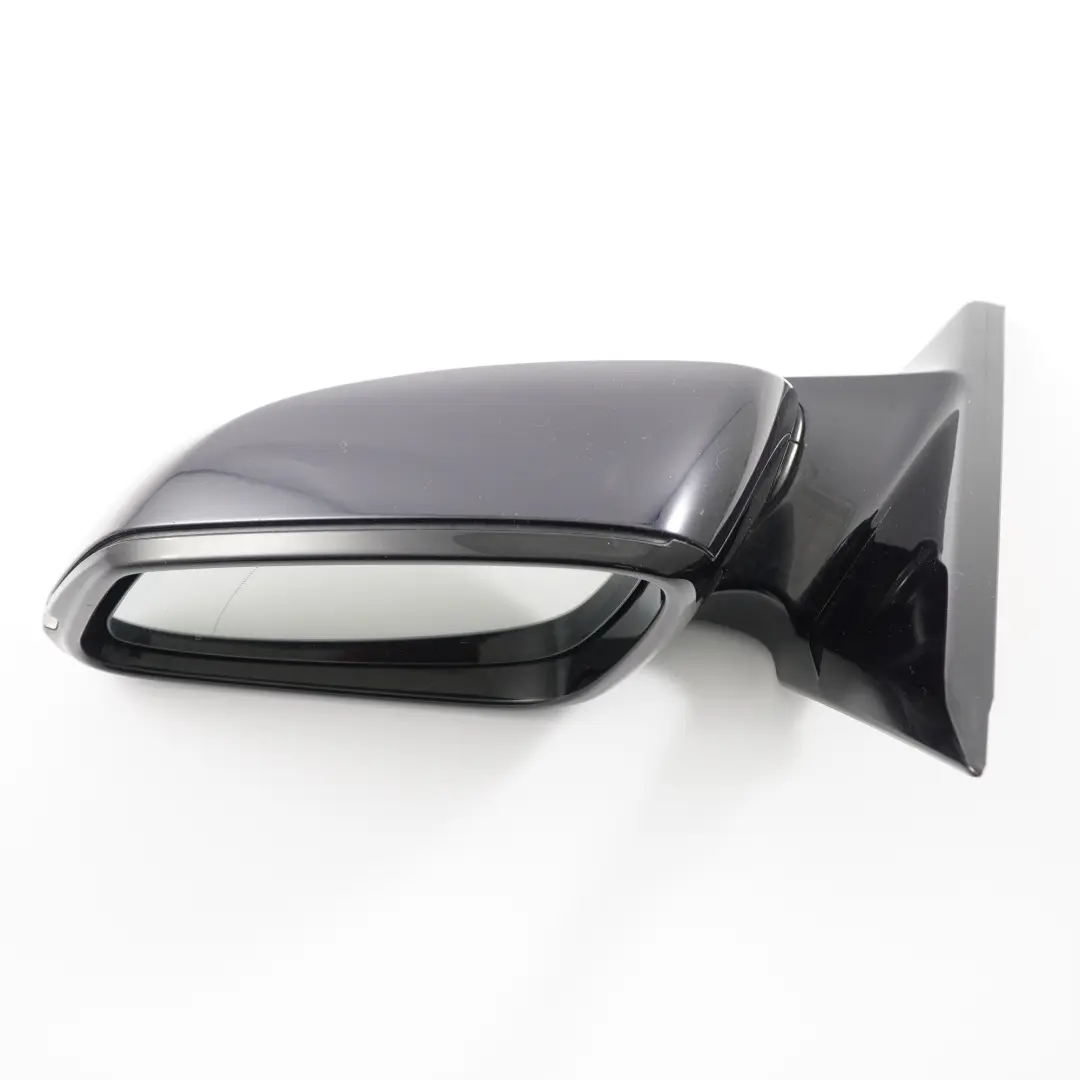  BMW F32 F36 Wing Mirror Heated Left N/S Auto Dip Carbon Black Metallic - 416