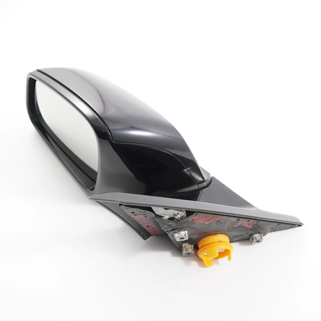  BMW F32 F36 Wing Mirror Heated Left N/S Auto Dip Carbon Black Metallic - 416