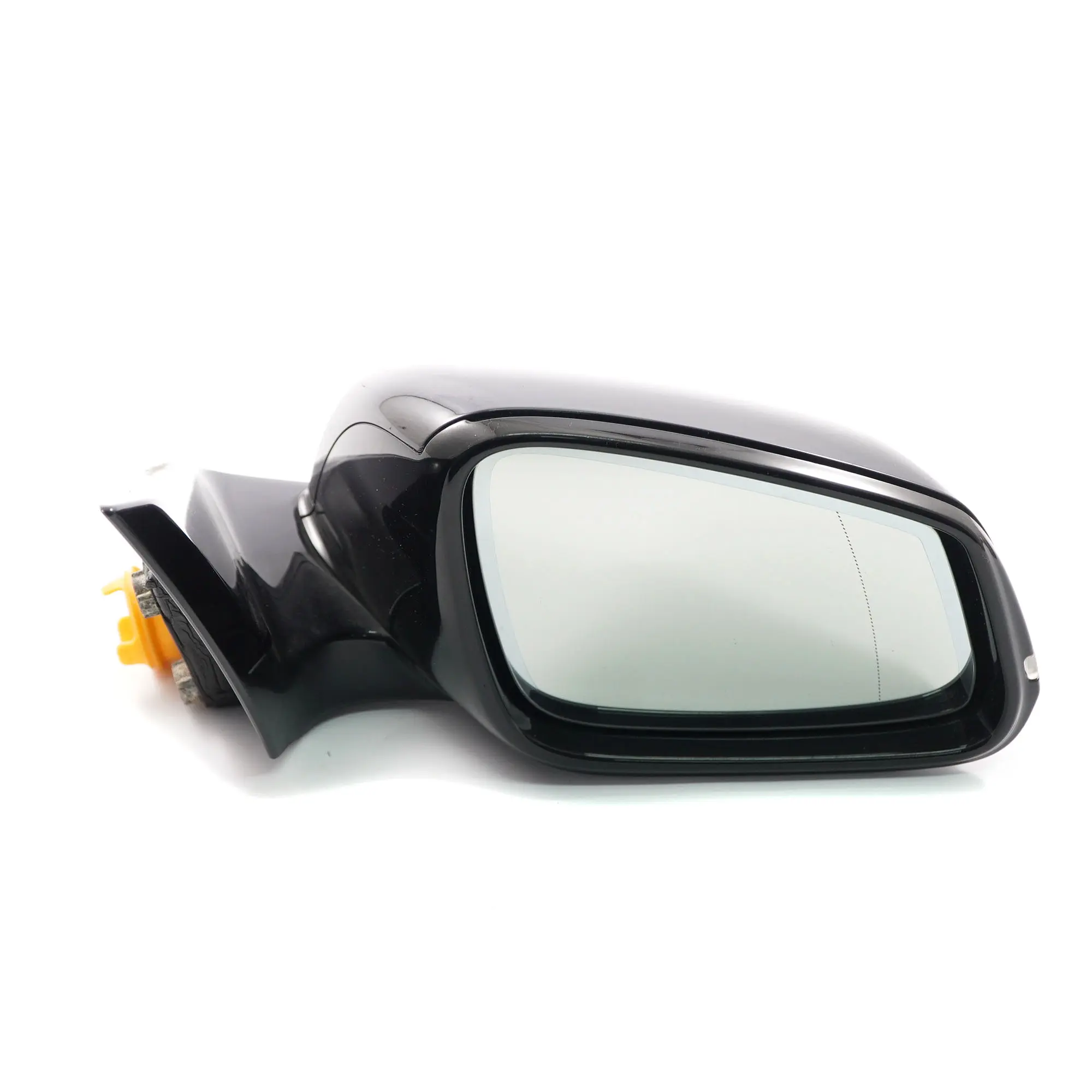 BMW F32 F36 Wing Mirror Heated Right O/S Auto Dip Carbon Black Metallic - 416