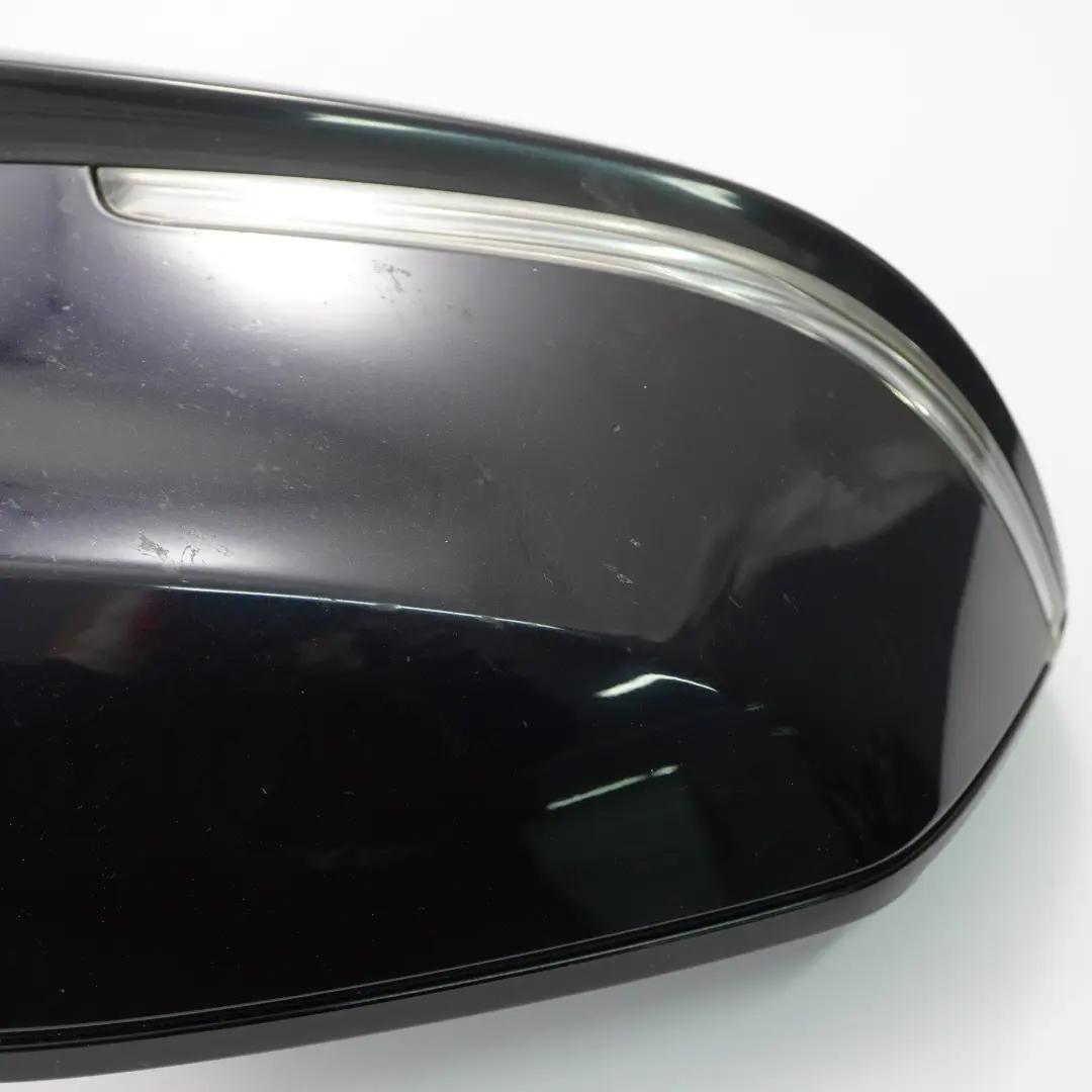 BMW F32 F36 Wing Mirror Heated Right O/S Auto Dip Carbon Black Metallic - 416