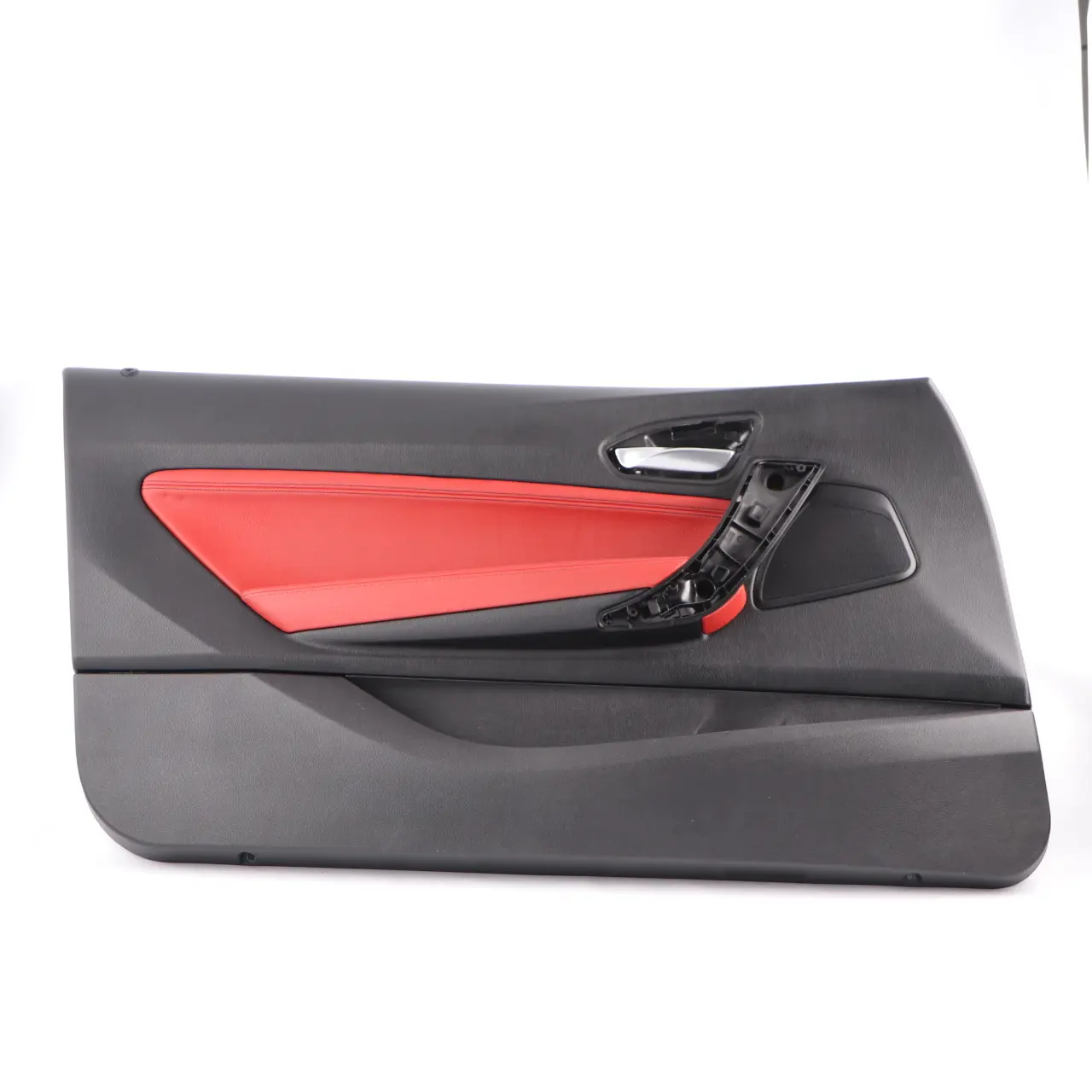 BMW F21 F22 Carte Porte Avant Gauche Doublure Porte Cuir Rouge Corail 7285389