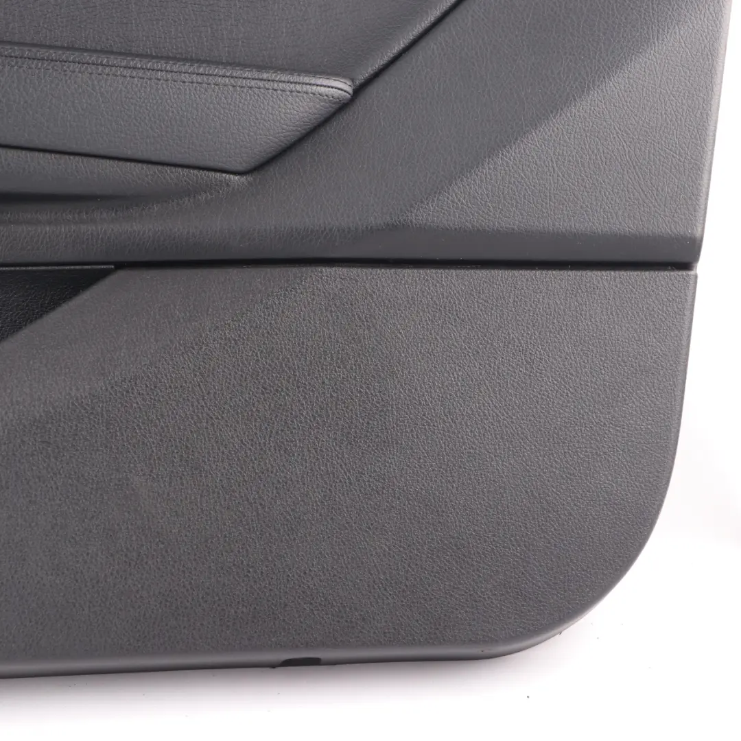 BMW F21 F22 Door Card Front Right O/S Trim Panel Lining Leather Black Red