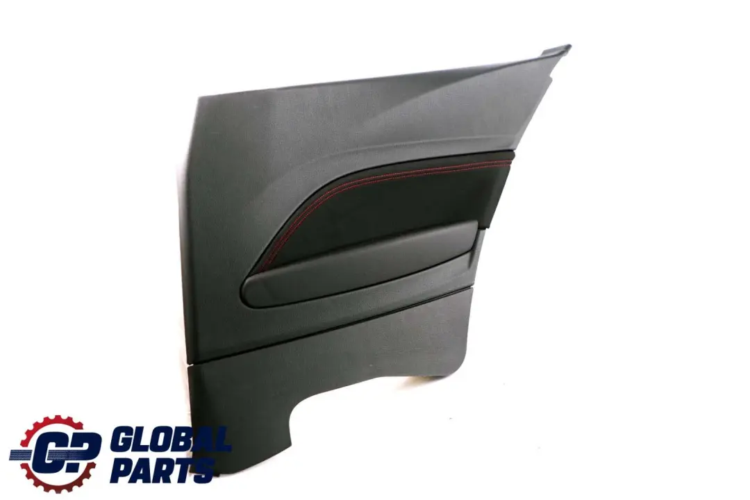 BMW F21 Trasero Derecho Lateral Panel Revestimiento Tela Antracita Rojo