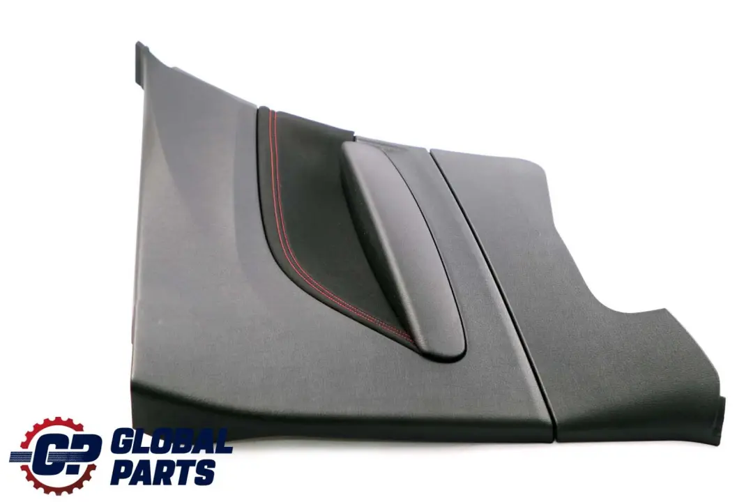 BMW F21 Trasero Derecho Lateral Panel Revestimiento Tela Antracita Rojo