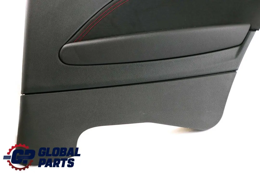 BMW F21 Trasero Derecho Lateral Panel Revestimiento Tela Antracita Rojo