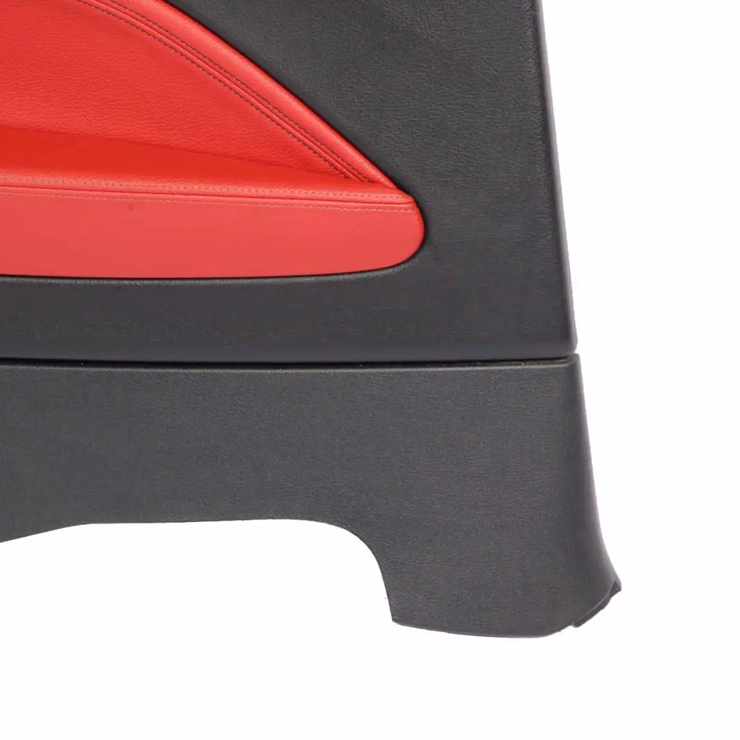 Lateral Trim Panel BMW F21 Rear Left N/S Trim Cover Lining Leather Coral Red
