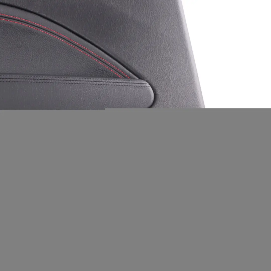 BMW F21 Lateral Trim Panel Rear Left N/S Lining Black Leather Dakota Red Thread