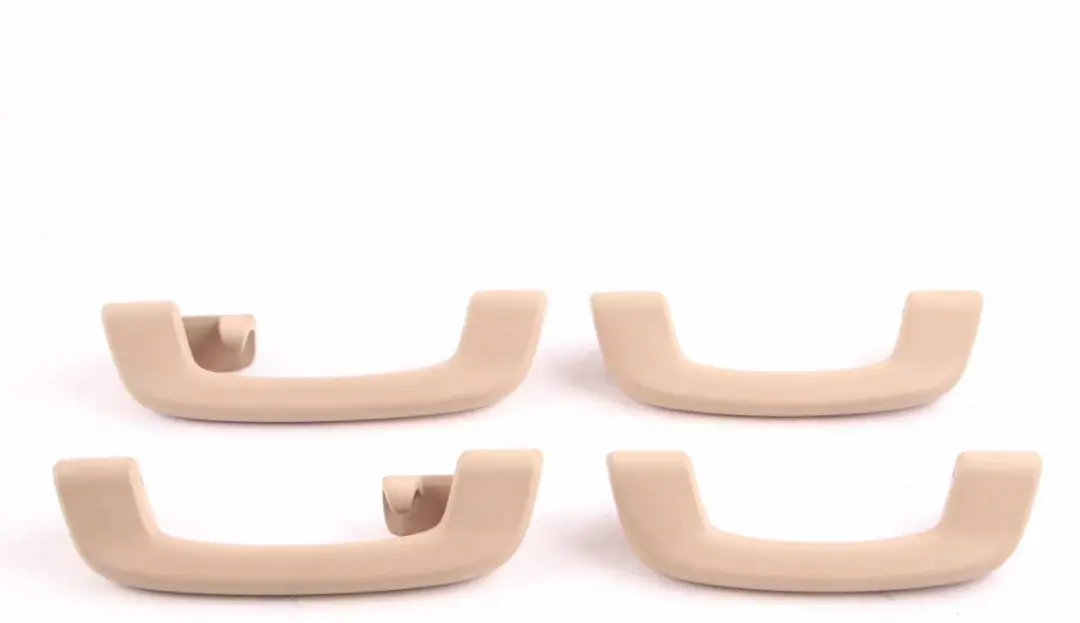 BMW X3 F25 Roof Grab Handle Interior Front Rear Left Right Beige Set 7285839