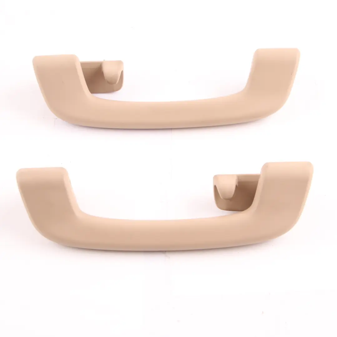 BMW X3 F25 Roof Grab Handle Interior Front Rear Left Right Beige Set 7285839