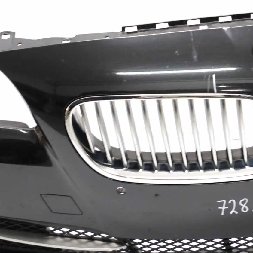 BMW F10 Front Bumper Trim Panel Black Sapphire Metallic - 475