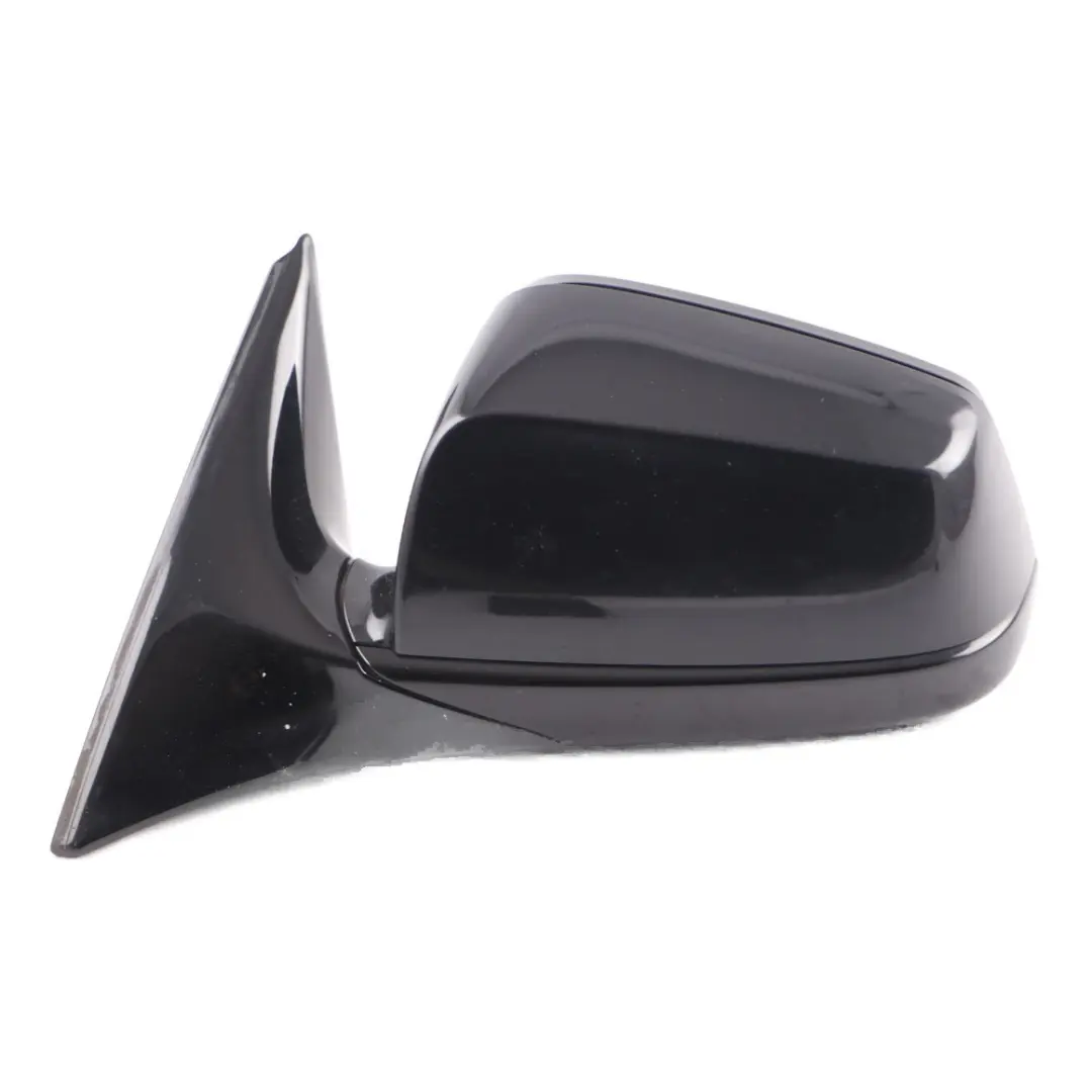 Wing Mirror BMW F12 Door Left N/S Heated Auto Dip Black Sapphire - 475 7286437