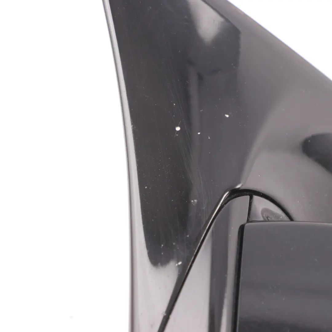 Wing Mirror BMW F12 Door Left N/S Heated Auto Dip Black Sapphire - 475 7286437