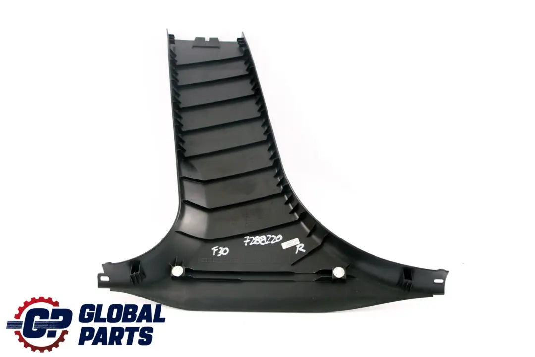 BMW F30 F31 F80 M3 Tapa Columna B Inferior Derecha Negro