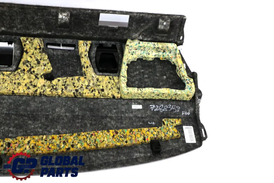 BMW Série 3 F30 F80 M3 Rear Window Parcel Shelf Load Cover Schwarz Black