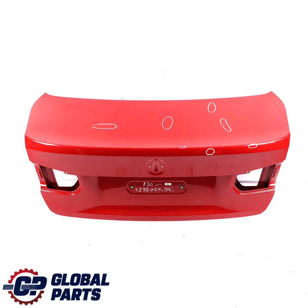 BMW 3 F30 F80 M3 Rear Boot Trunk Lid Tailgate Melbourne Red Metallic - A75