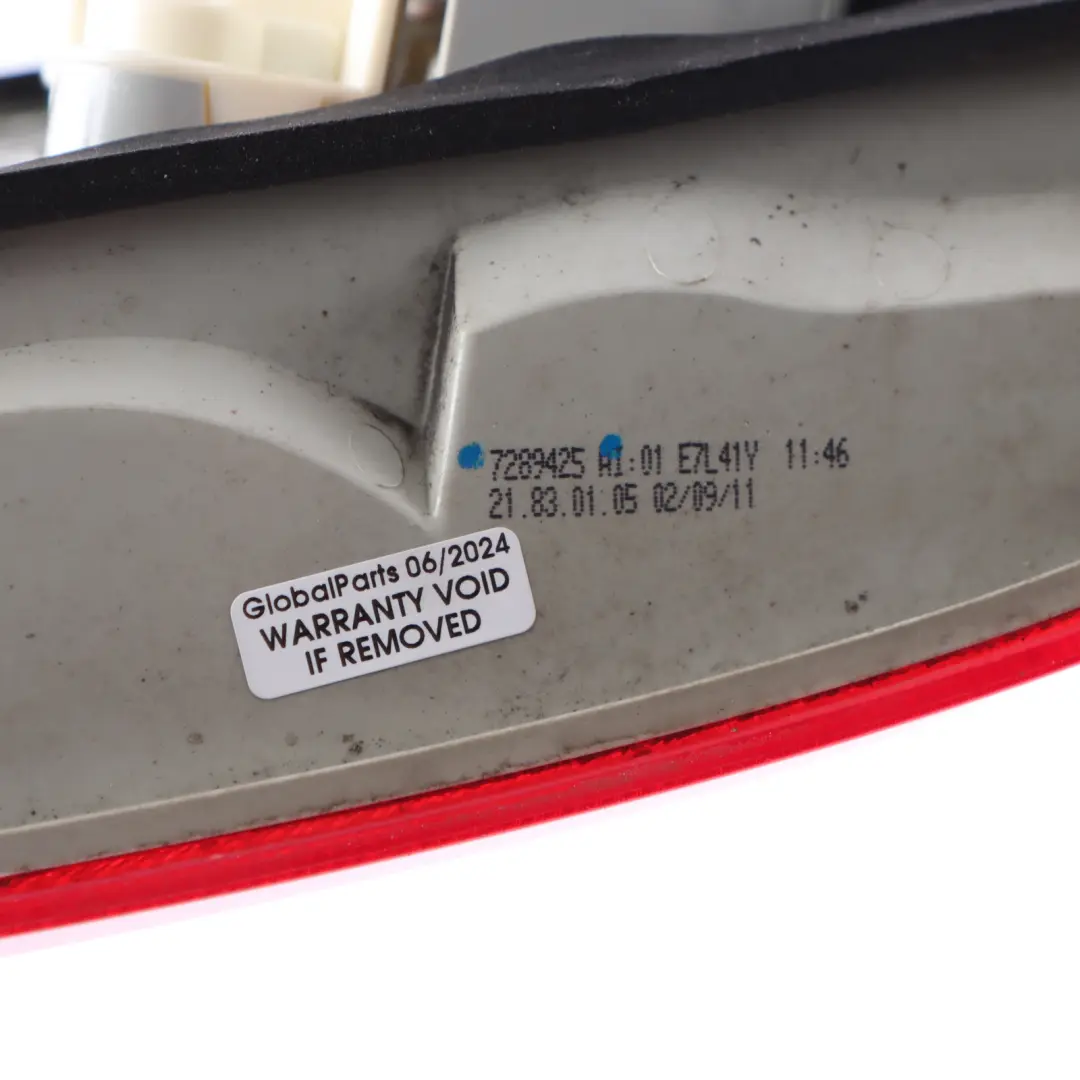 BMW E90 LCI E90N Rear Lamp Light In The Side Panel Left N/S 7289425