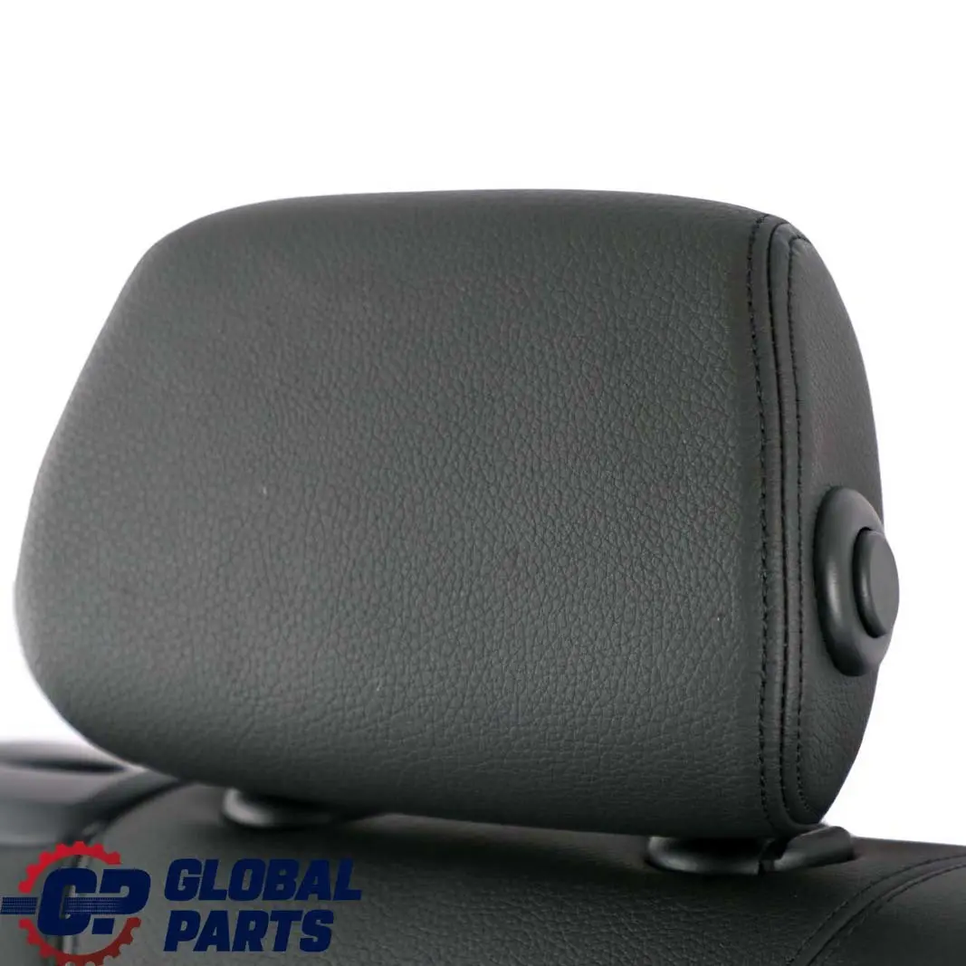 BMW F20 F21 Asiento Trasero Derecho Funda Respaldo Cuero Dakota Negro