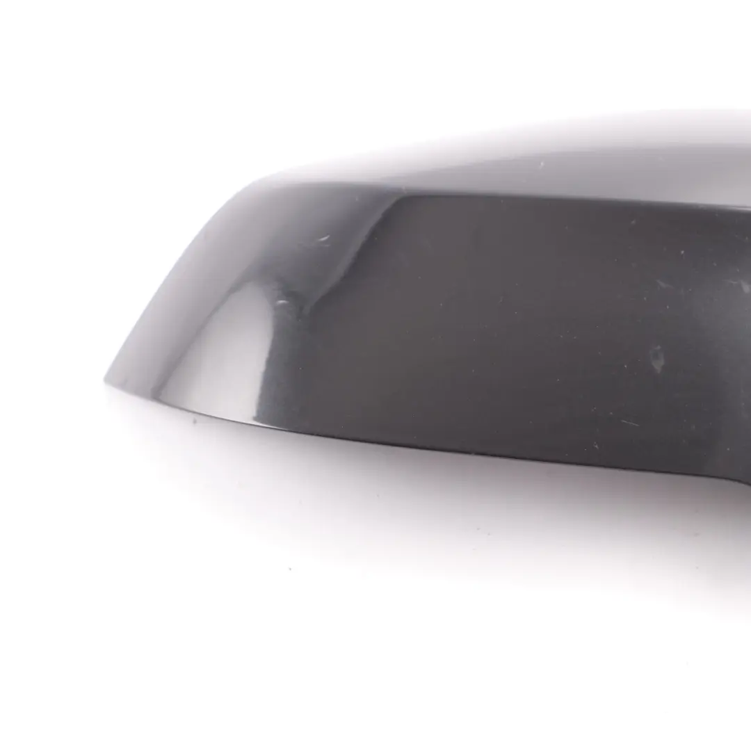 Wing Mirror Cover BMW F20 F21 F30 Cap Casing Right O/S Black Sapphire - 475