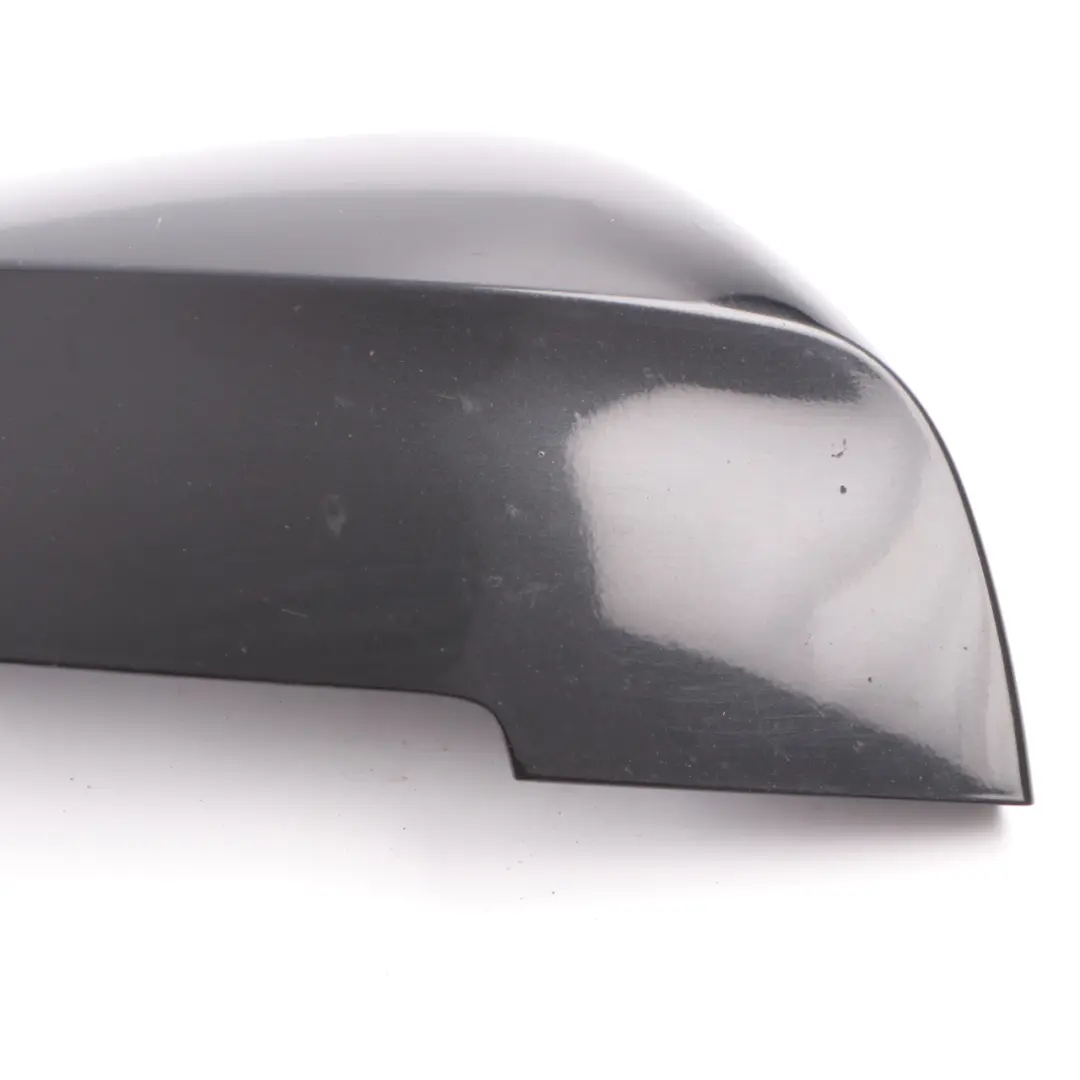 Wing Mirror Cover BMW F20 F21 F30 Cap Casing Right O/S Black Sapphire - 475