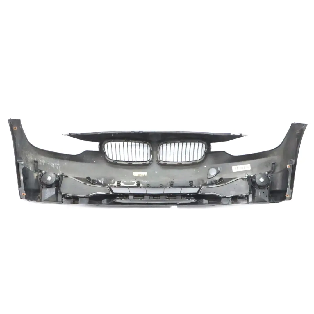 BMW F30 F31 Front Bumper Complete Trim Panel Schwarz 2 Black - 668