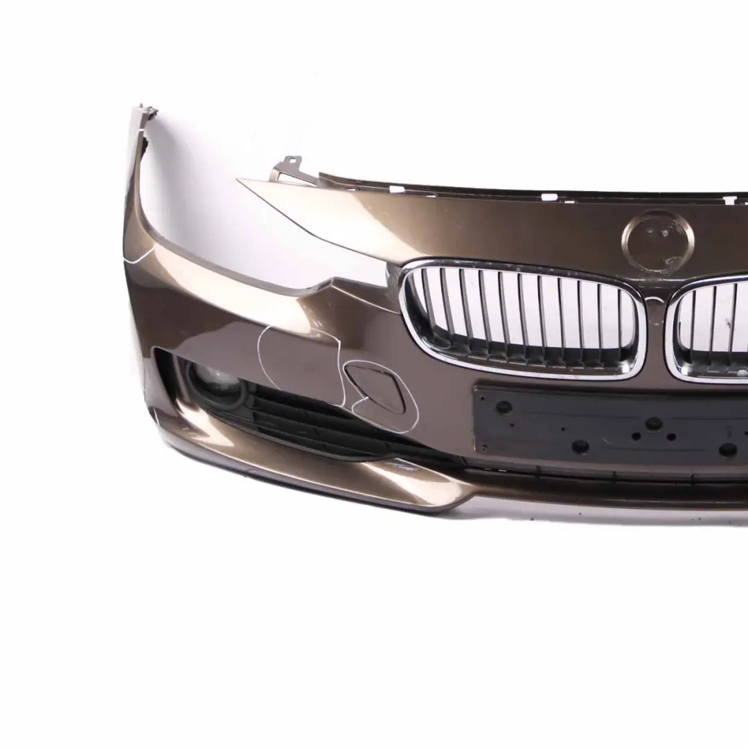 BMW F30 F31 Front Bumper Complete Trim Panel Sparkling Bronze - B06